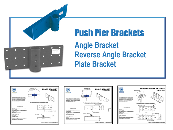 Dwyer's Push Pier Brackets