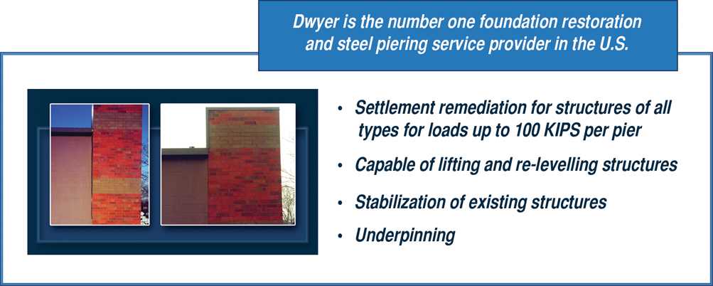 Dwyer's Patented Steel Piering System