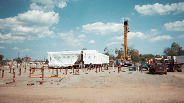 an image of a work site