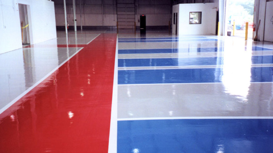 an image of a ware house floor