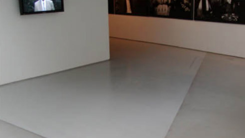 an image of floor of the Rosenthal contemporary arts center